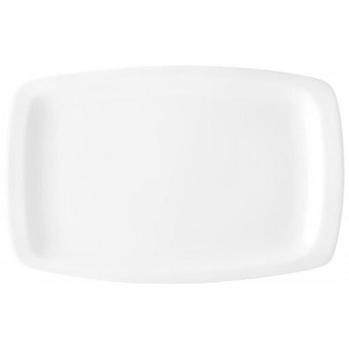 Platter - Rectangular - Porcelain - Titan - 36cm (14&quot;)