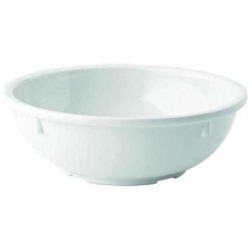 Round Bowl - Melamine - Polar - White - 14cm (5.5&quot;) - 38cl (13.25oz)