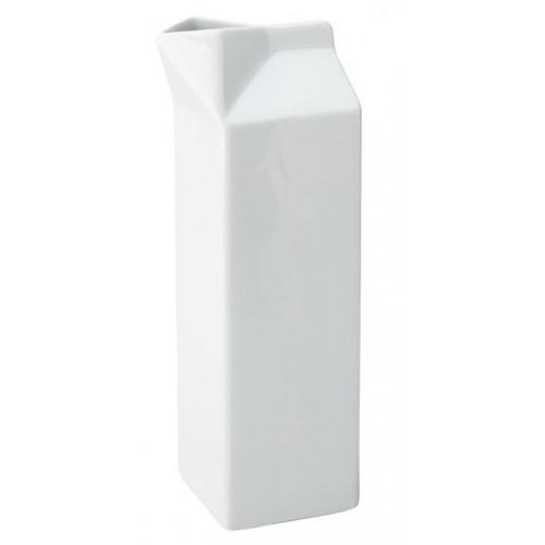 Milk Carton - Porcelain - Large - Titan - 1L (36.5oz)