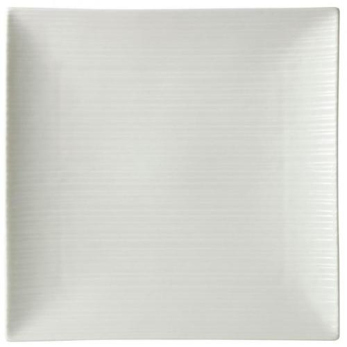 Square Plate - Porcelain - Titan - Signature - 26.5cm (10.5&quot;)