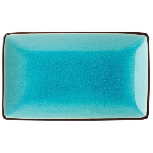 Plate - Rectangular - Soho - Aqua - 21cm (8.5&quot;)