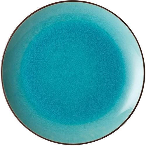 Coupe Plate - Soho - Aqua - 16cm (6.25&quot;)