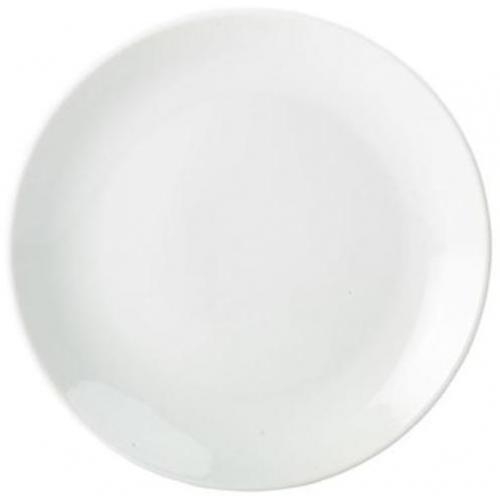 Coupe Plate - Porcelain - 18cm (7&quot;)