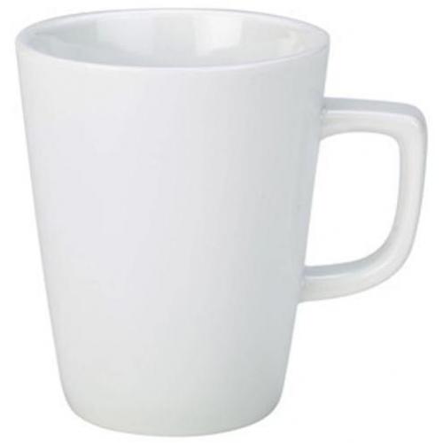 Latte Mug - Porcelain - White - 40cl (14oz)