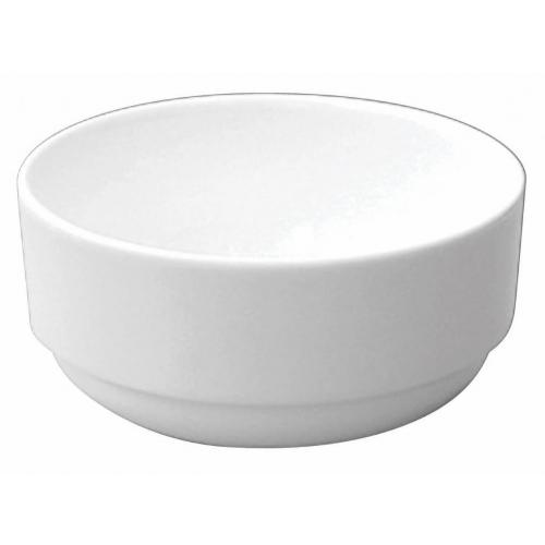 Consomm&#233; Bowl - Unhandled - Churchill&#39;s - Alchemy White - 10cm (3.9&quot;) - 28cl (10oz)