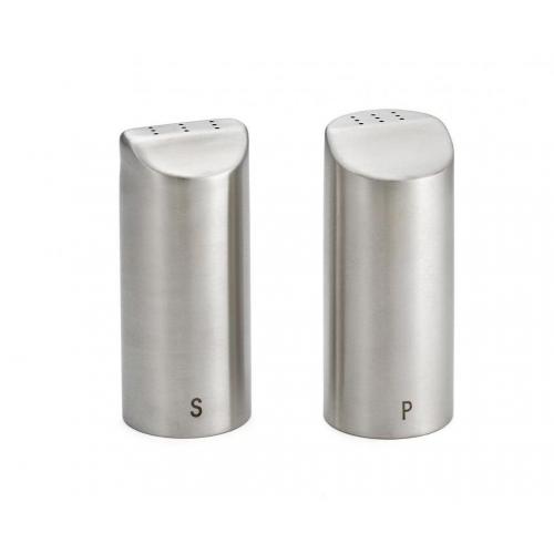 Salt & Pepper Shaker Set - Stainless Steel - Marina -  60ml (2oz)