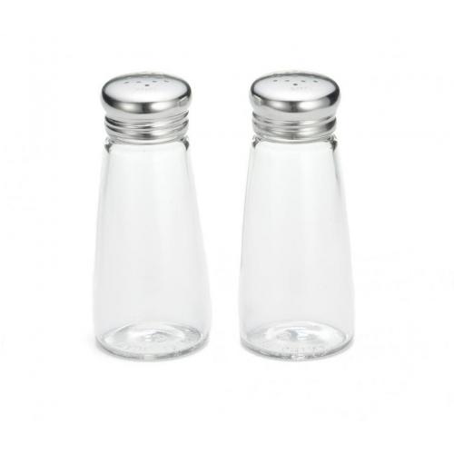 Pepper Shaker - Round - Stainless Steel Top - 8.8cl (3oz)