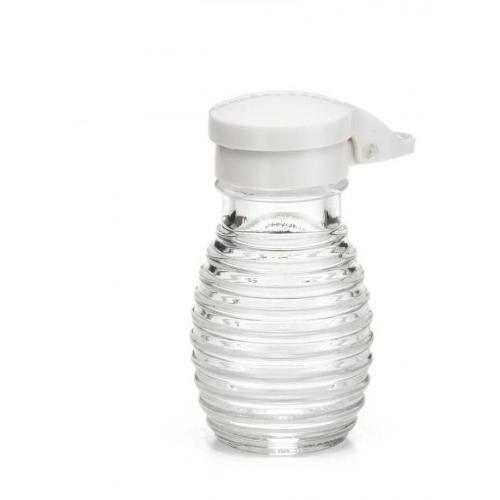 Salt or Pepper Shaker - Moisture Proof - White ABS Top - Beehive - 6cl (2oz)