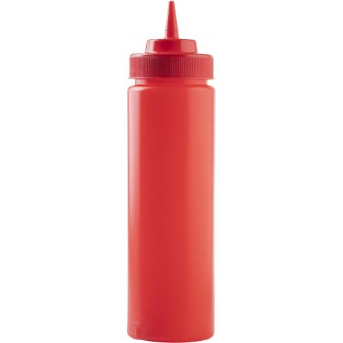 Squeeze Bottle - Wide Mouth - Red - 71cl (24oz) - 63mm diameter