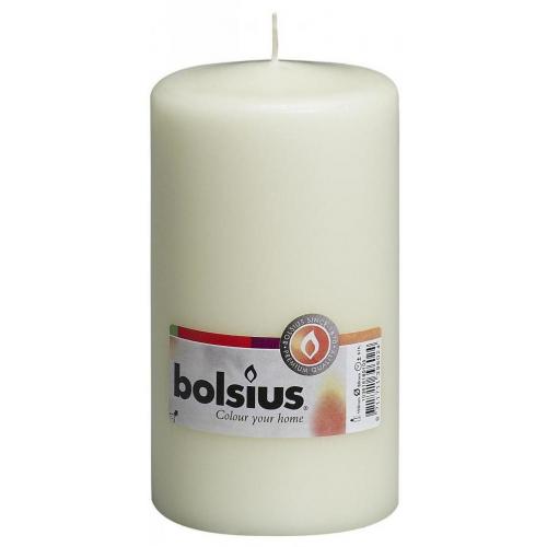 Pillar Candle - Bolsius - Ivory - 80mm Diameter - 150mm Tall