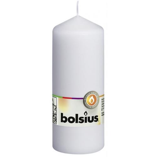 Pillar Candle - Bolsius - White - 60mm Diameter - 150mm Tall