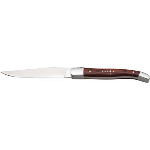Steak Knife - Laguiole - Red Handle - 23cm (9&quot;)