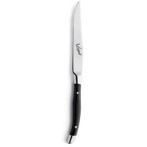 Steak Knife - Black Handle - Virgule