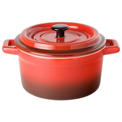 Casserole - Round - Flame - Red - 35cl (12.5oz)