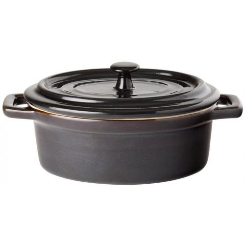 Casserole - Oval - Midnight - Black - 35cl (12.5oz)