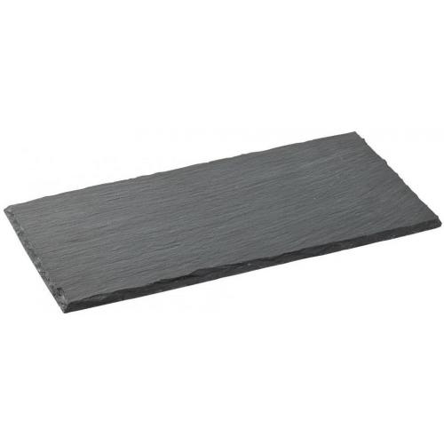 Platter - Rectangular - Natural &#39;Chipped&#39; Edge - Slate - 26cm (10&quot;)