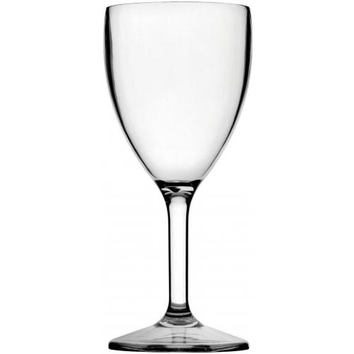 Wine Goblet - Polycarbonate - Diamond - 34cl (12oz) LCE @ 125, 175 & 250ml
