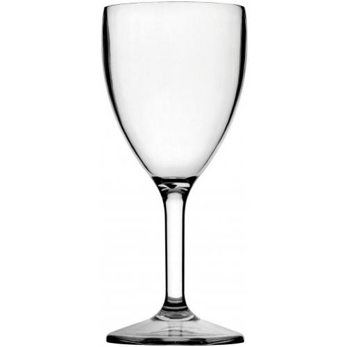Wine Goblet - Polycarbonate - Diamond - 26cl (9oz) LCE @175ml