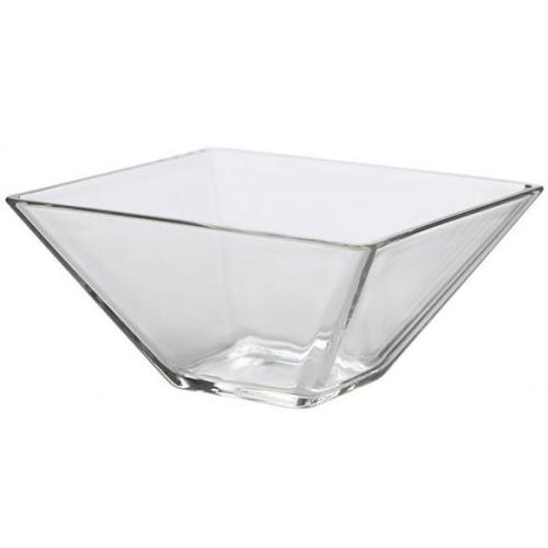 Square Bowl - Glass - 10cm (4&quot;) - 26cl (9.2oz)