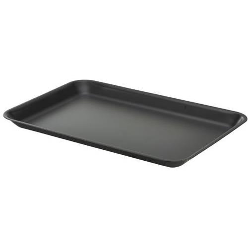 Serving Tray - Rectangular - Galvanised Steel - Matt Black - 31.5cm (12.4&quot;)