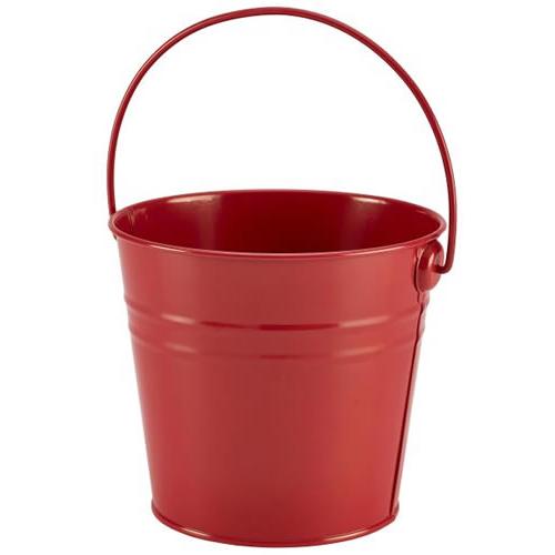Serving Bucket - Stainless Steel - Red - 2.1L (74oz)