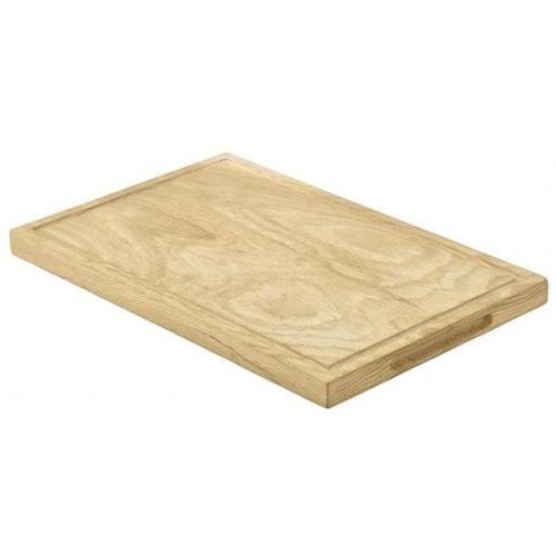 Serving Board with Juice Groove - Oak - 34cm (13.4&quot;)