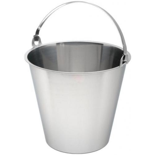 Swedish Bucket - Stainless Steel - 10L (2.2 gal)