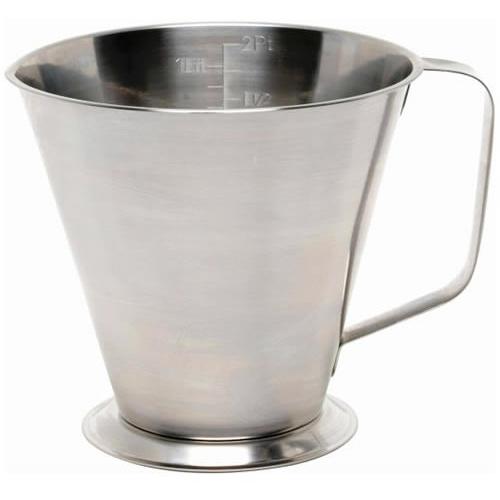 Measuring Jug - Graduated - Stainless Steel - 50cl (1/2Pt)