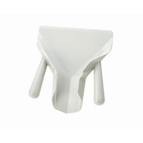 Chip Bagger - Genware - Dual Handles - Plastic - White