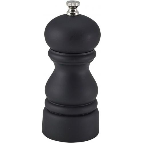 Salt or Pepper Mill - Matt Black - Acrylic - 13cm (5&quot;)