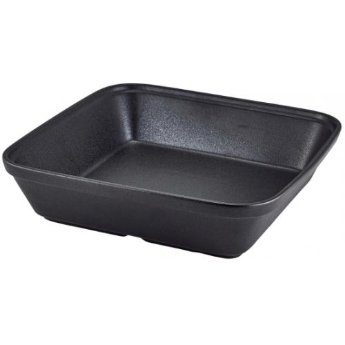 Roaster - Square - Stoneware - Black - 2.4L (84.5oz)