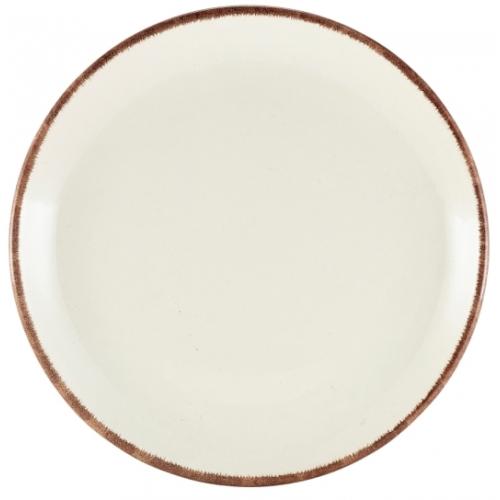 Coupe Plate - Terra Stoneware -  Sereno - Brown - 19cm (7.5&quot;)