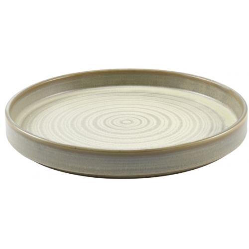 Presentation Plate - Terra Porcelain - Matt Grey - 26cm (10.25&quot;)