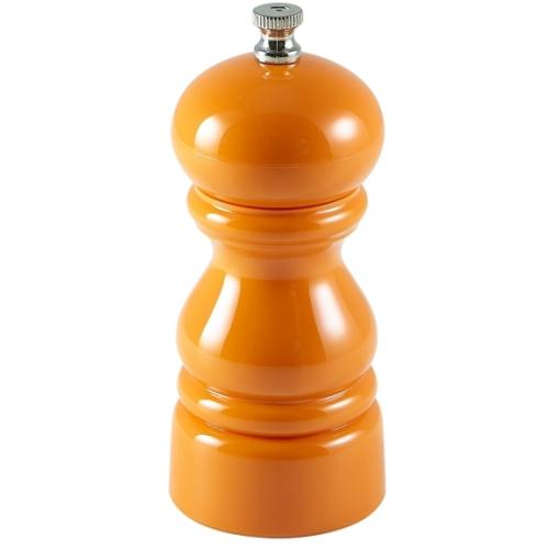 Salt or Pepper Mill - Orange - Acrylic - 13cm (5&quot;)