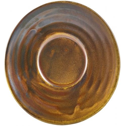 Saucer - Terra Porcelain - Rustic Copper - 11.5cm (4.5&quot;)