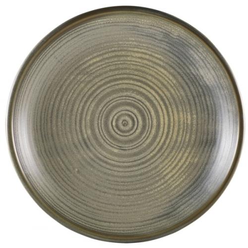 Coupe Plate - Deep - Terra Porcelain - Matt Grey  - 28cm (11&quot;)