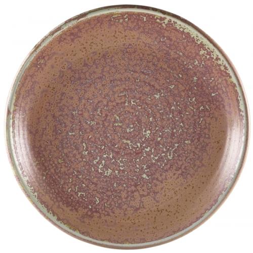 Coupe Plate - Deep - Terra Porcelain - Rose - 25cm (10&quot;)