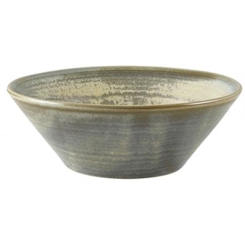 Conical Bowl - Terra Porcelain - Matt Grey - 31cl (10.9oz)