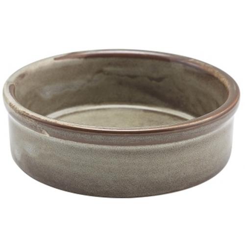 Tapas Dish - Terra Porcelain - Grey - 10cm (4&quot;)