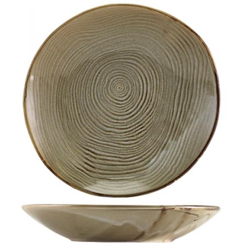 Coupe Bowl - Organic - Terra Porcelain - Grey - 26.5cm (10.4&quot;)