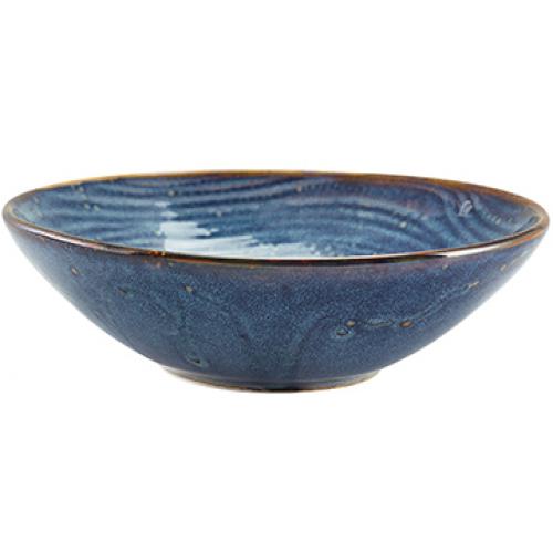 Conical Bowl - Organic - Terra Porcelain - Aqua Blue - - 88cl (31oz)