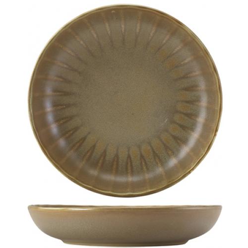 Coupe Bowl - Scalloped - Terra Porcelain - Matt Grey - 1L (35.25oz)