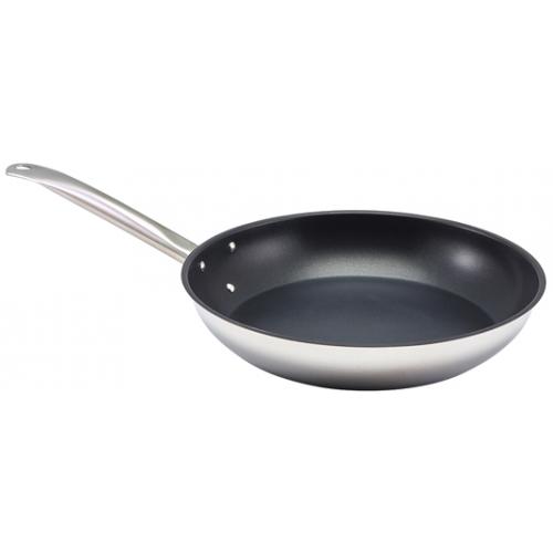 Frying Pan - Economy - Teflon Xtra Non Stick - Stainless Steel - 28cm (11&quot;)