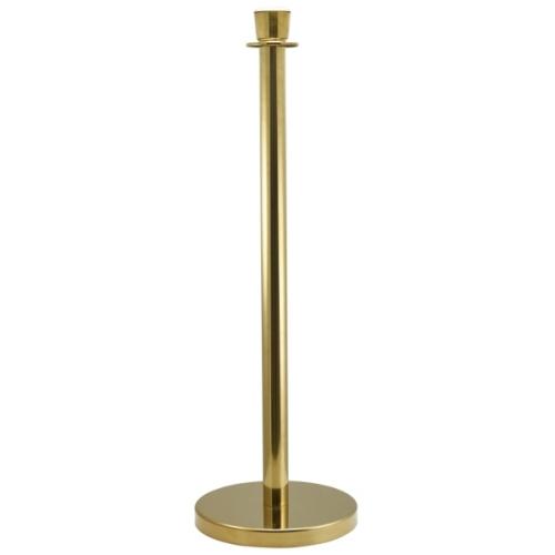 Barrier Post - Brass Plated - Stainless Steel - 1m (39.4&quot;)