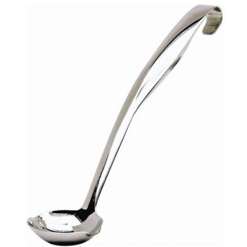 Gravy Ladle - One Piece - Hook End - Stainless Steel - 27cm (10.6&quot;) - (11.25cl (4oz)