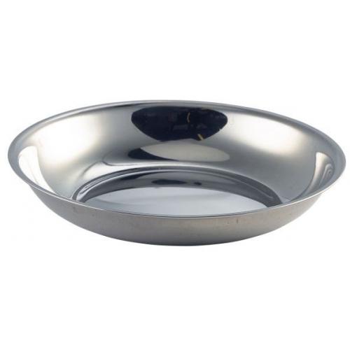 Round Dish - 18/0 Stainless Steel - 10cm (4&quot;)