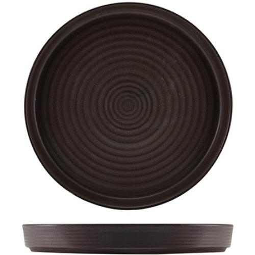 Presentation Plate - Antigo - Terra Stoneware - Grey - 26cm (10.25&quot;)