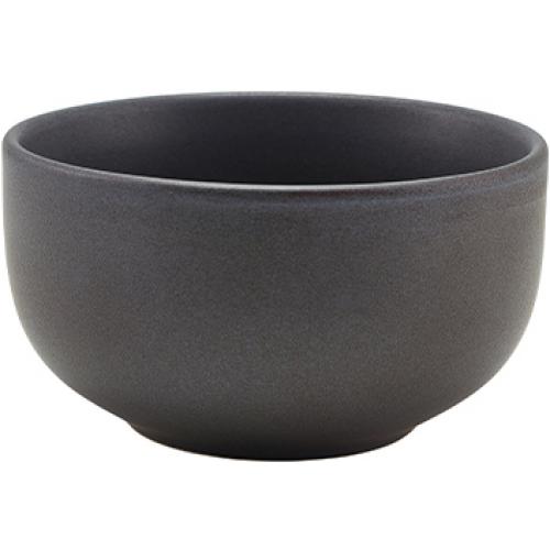 Round Bowl - Antigo - Terra Stoneware - Grey - 12.5cm (4.9&quot;) - 50cl (17.5oz)