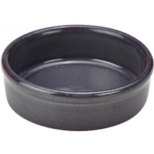 Tapas Dish - Terra Stoneware - Rustic Blue - 10cm (4&quot;) - 17cl (6oz)