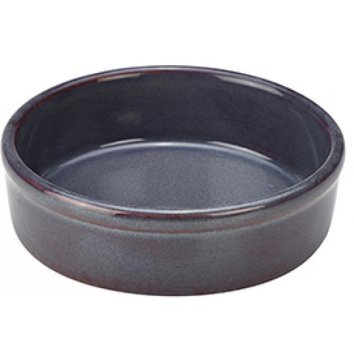 Tapas Dish - Terra Stoneware - Rustic Blue - 13cm (5&quot;) - 29cl (10.25oz)